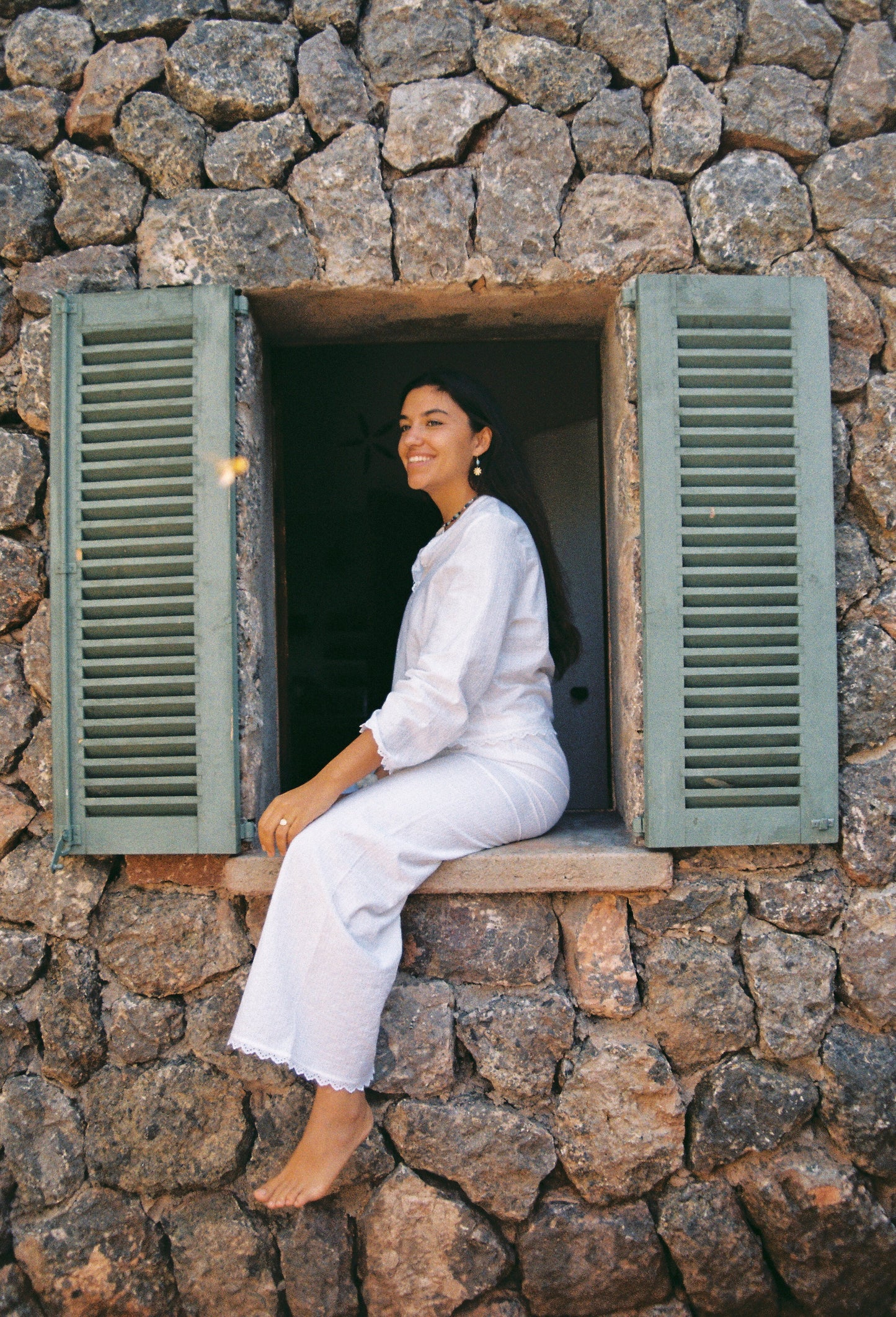 The Mediterranean Pajama Top